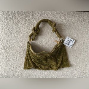 Authentic Cult Gaia HERA NANO RHINESTONE SHOULDER BAG